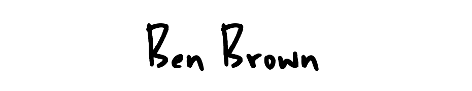 Ben Brown cкачати шрифт безкоштовно